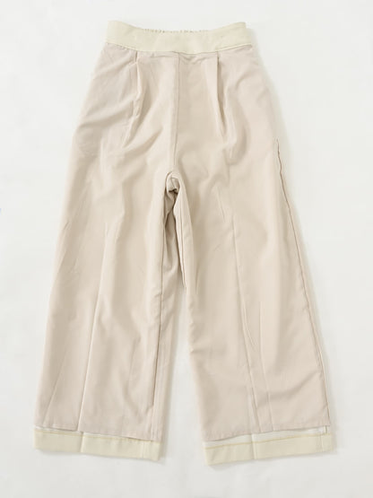 ウエストボタンマリンパンツ-short & regular　[通常]