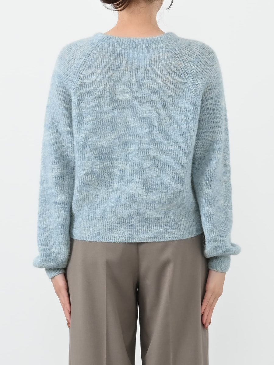 アルパカミックスパールカーディガン　[通常]