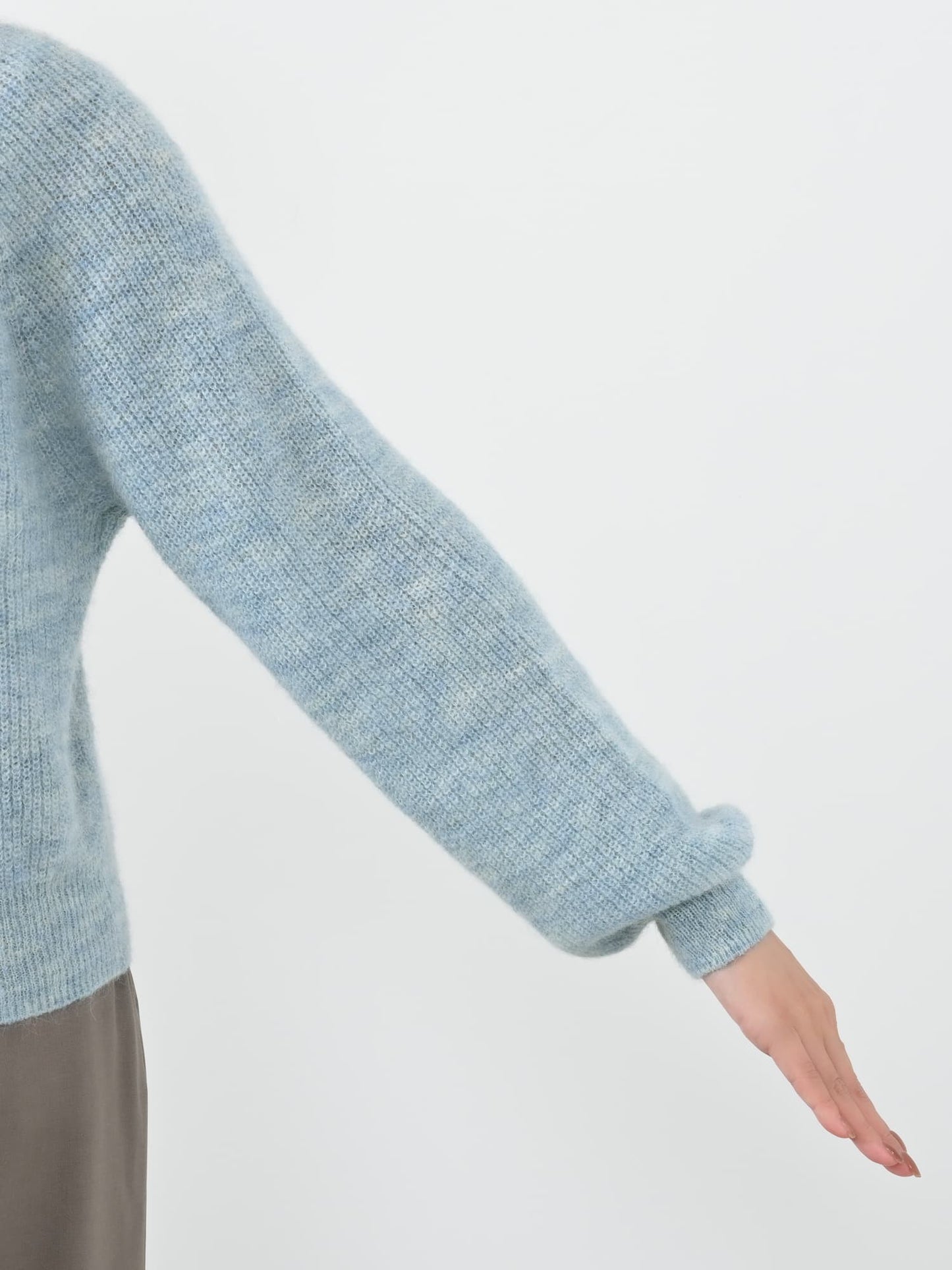 アルパカミックスパールカーディガン　[通常]