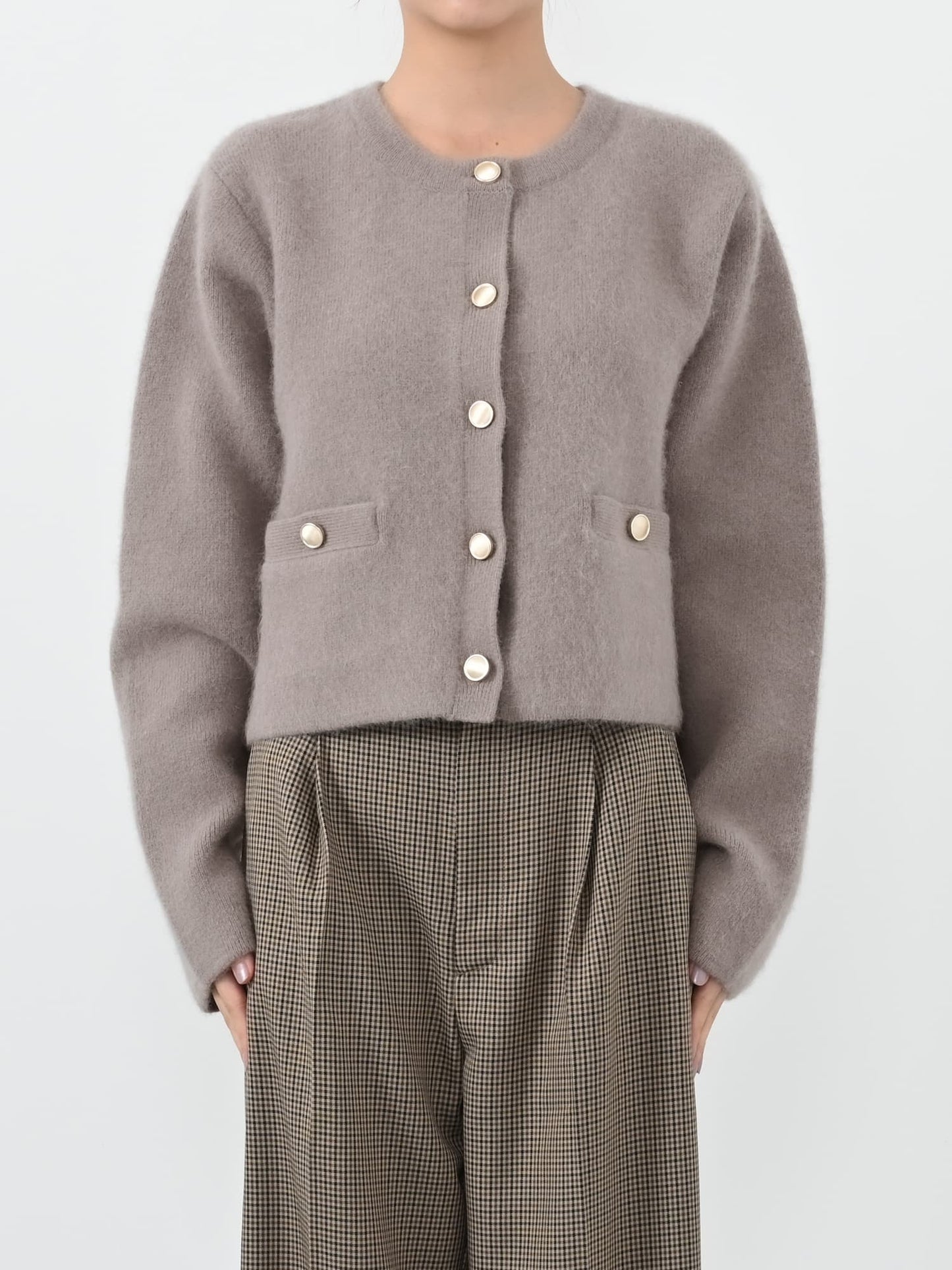 ※こちらが実物のカラーに一番お色味が近くなっております。（グレージュ）<br>150cm | B:78 W:56 H:74 股下:69  | ワンサイズ着用