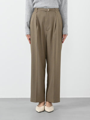 ※こちらが実物のカラーに一番お色味が近くなっております。（チェック）<br>150cm | B:78 W:56 H:74 股下:69  | regular-XS着用(ヒールの高さ: 3.5cm)