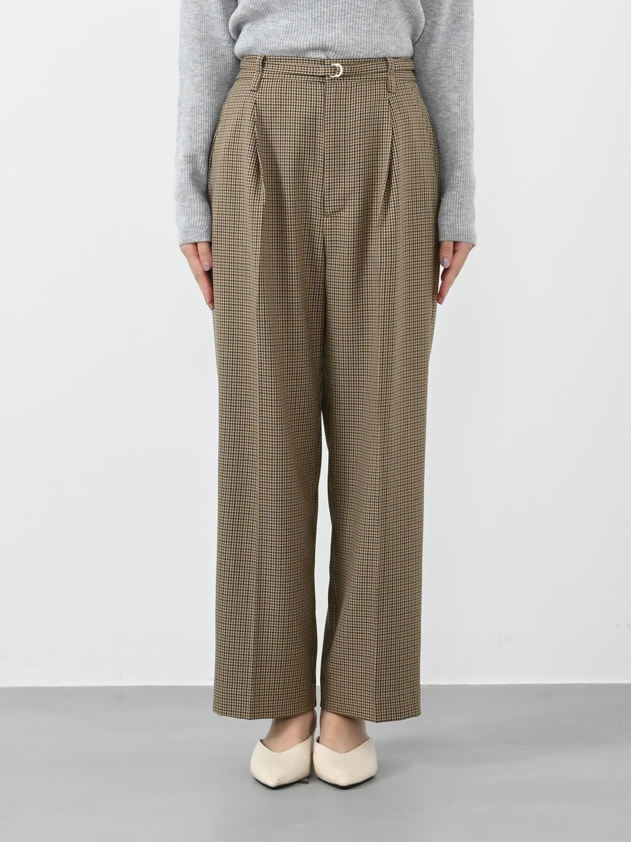 ※こちらが実物のカラーに一番お色味が近くなっております。（チェック）<br>150cm | B:78 W:56 H:74 股下:69  | regular-XS着用(ヒールの高さ: 3.5cm)