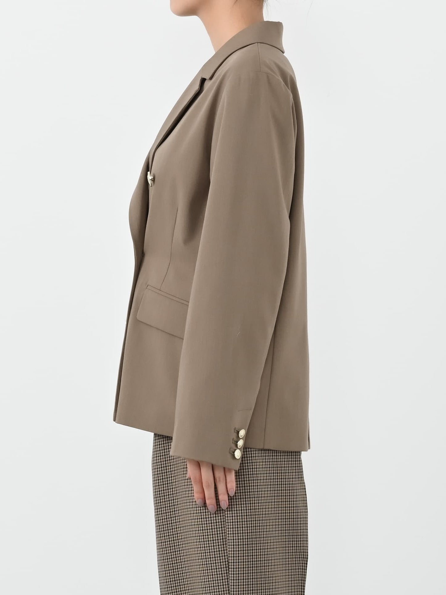 ゴールドボタンダブルジャケット　[通常]