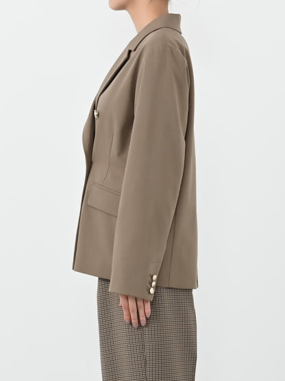 ゴールドボタンダブルジャケット　[通常]