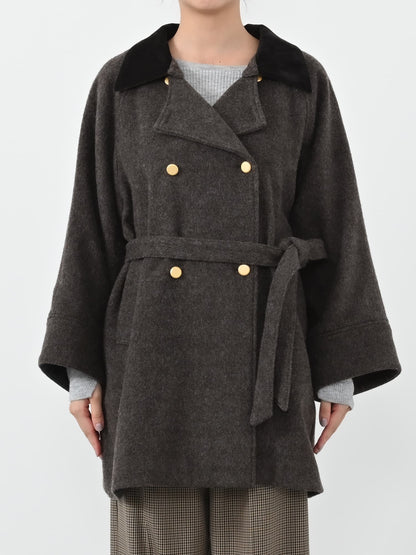 ※こちらが実物のカラーに一番お色味が近くなっております。（グレー（杢））<br>150cm | B:78 W:56 H:74 股下:69  | ワンサイズ着用