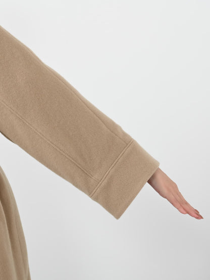 ＜sweetweb掲載＞2wayカラーゴールドボタンミドルコート　[通常]