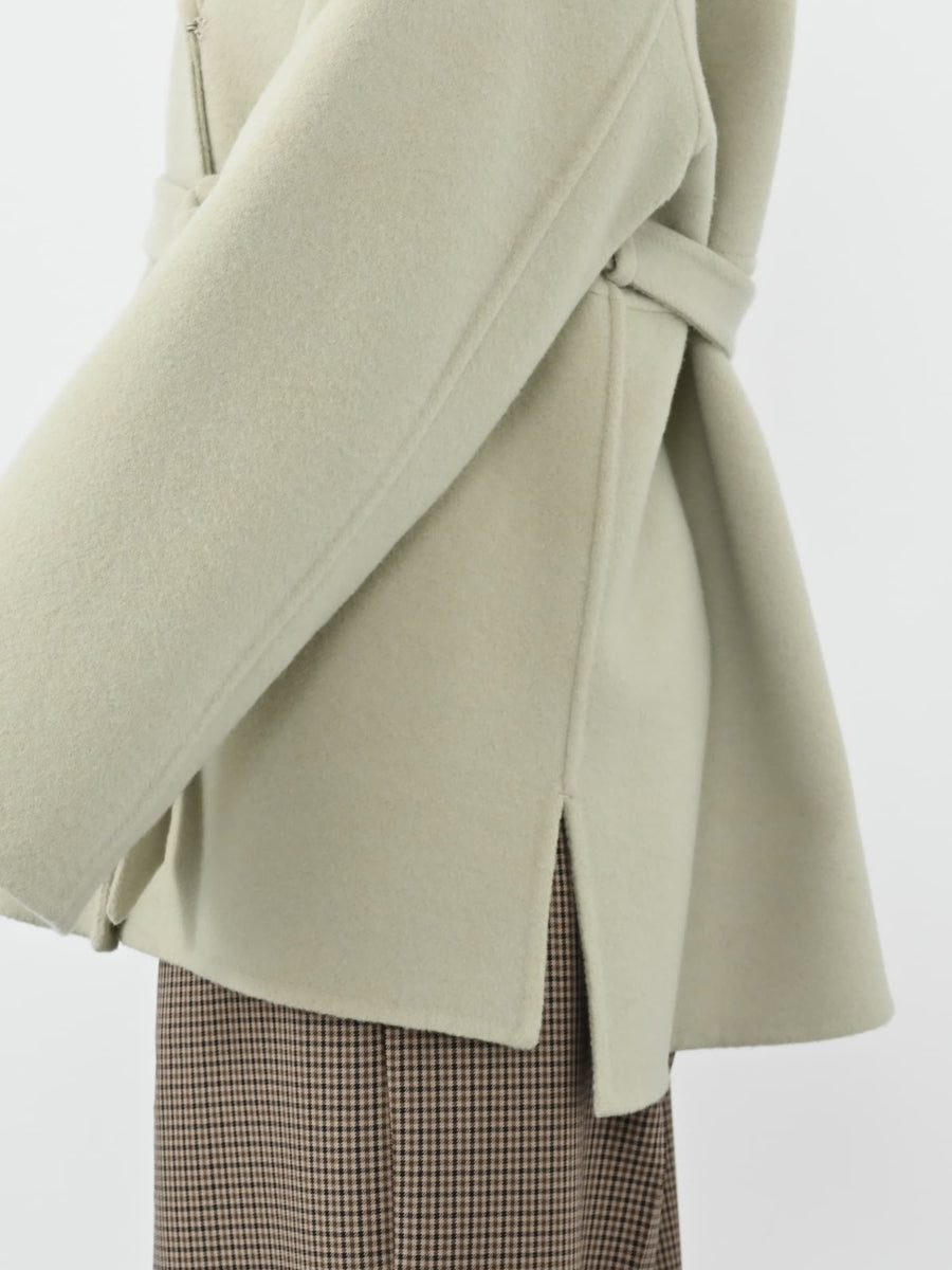 ＜sweetweb掲載＞ウールリバーミドルコート　[通常]