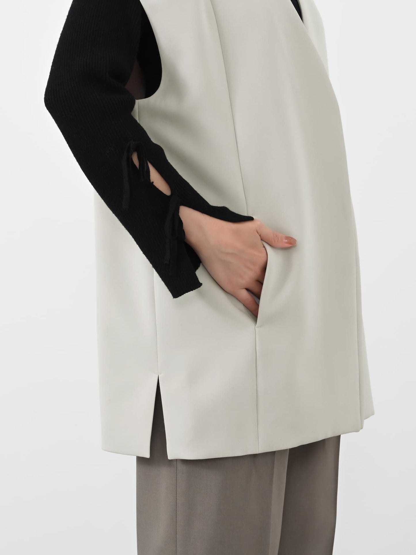 アシメフロントジレ　[通常]