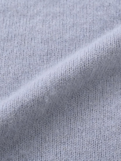 フォックスアンゴラ2wayネックニット　[通常]