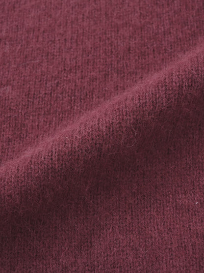 フォックスアンゴラ2wayネックニット　[通常]