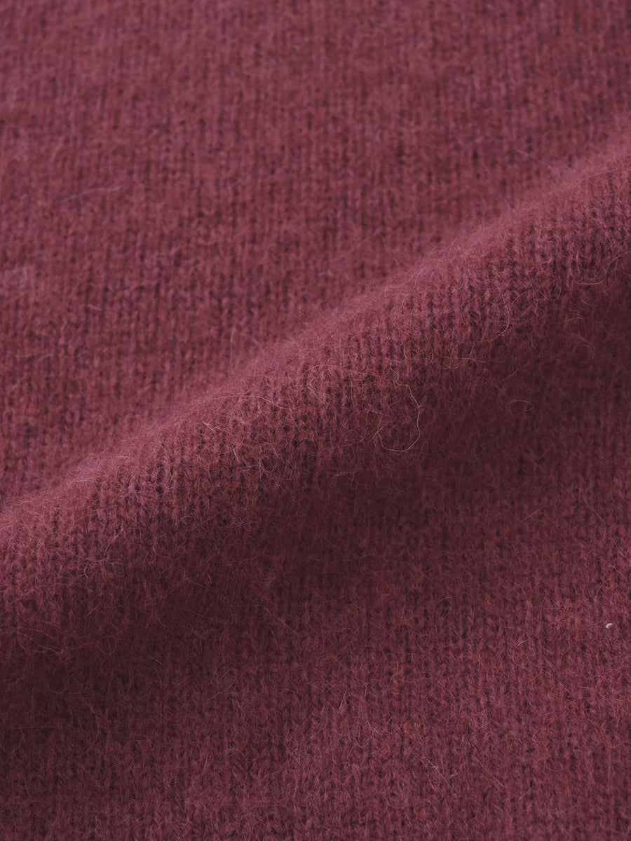 フォックスアンゴラ2wayネックニット　[通常]