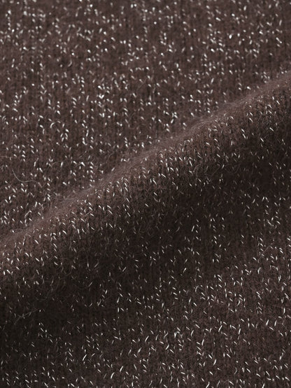 フォックスアンゴラ2wayネックニット　[通常]