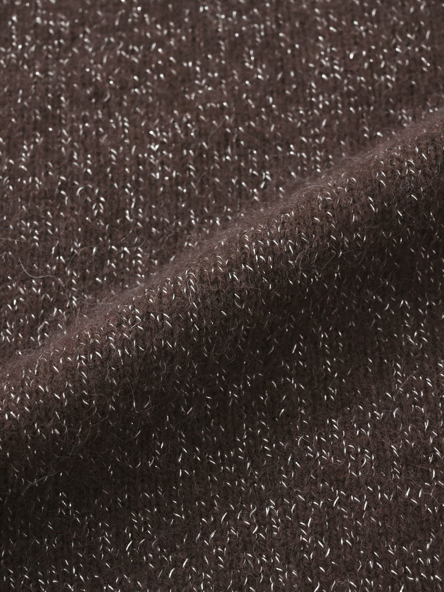 フォックスアンゴラ2wayネックニット　[通常]