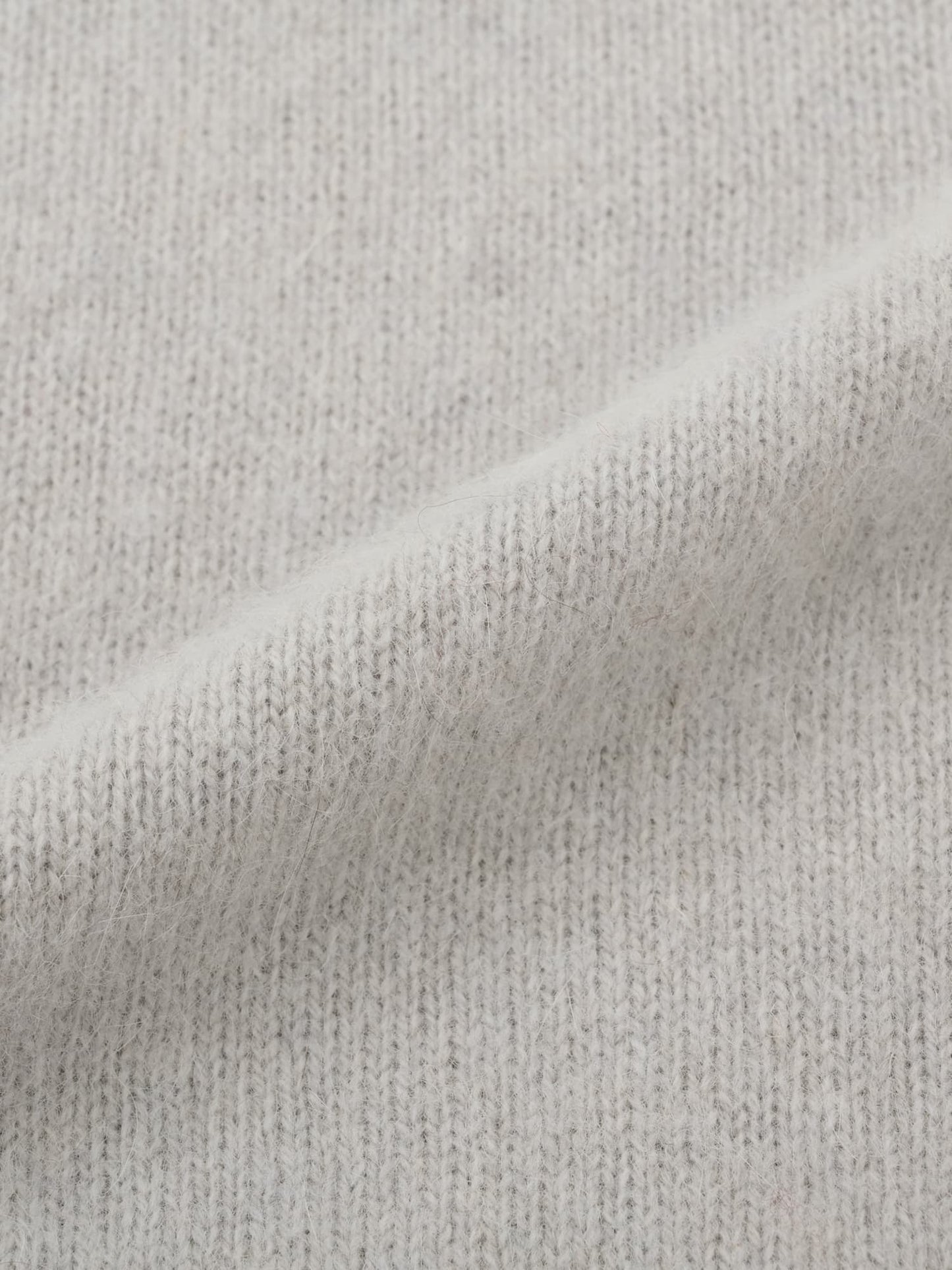 フォックスアンゴラ2wayネックニット　[通常]