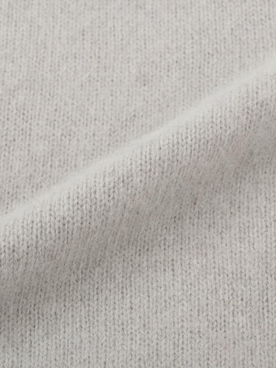 フォックスアンゴラ2wayネックニット　[通常]