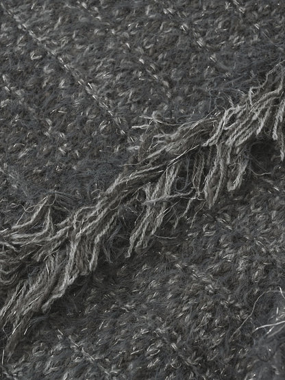 ラメミックスフリンジベスト　[通常]