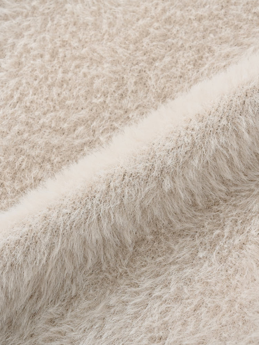 ダブルフェイスフェザージップブルゾン　[通常]