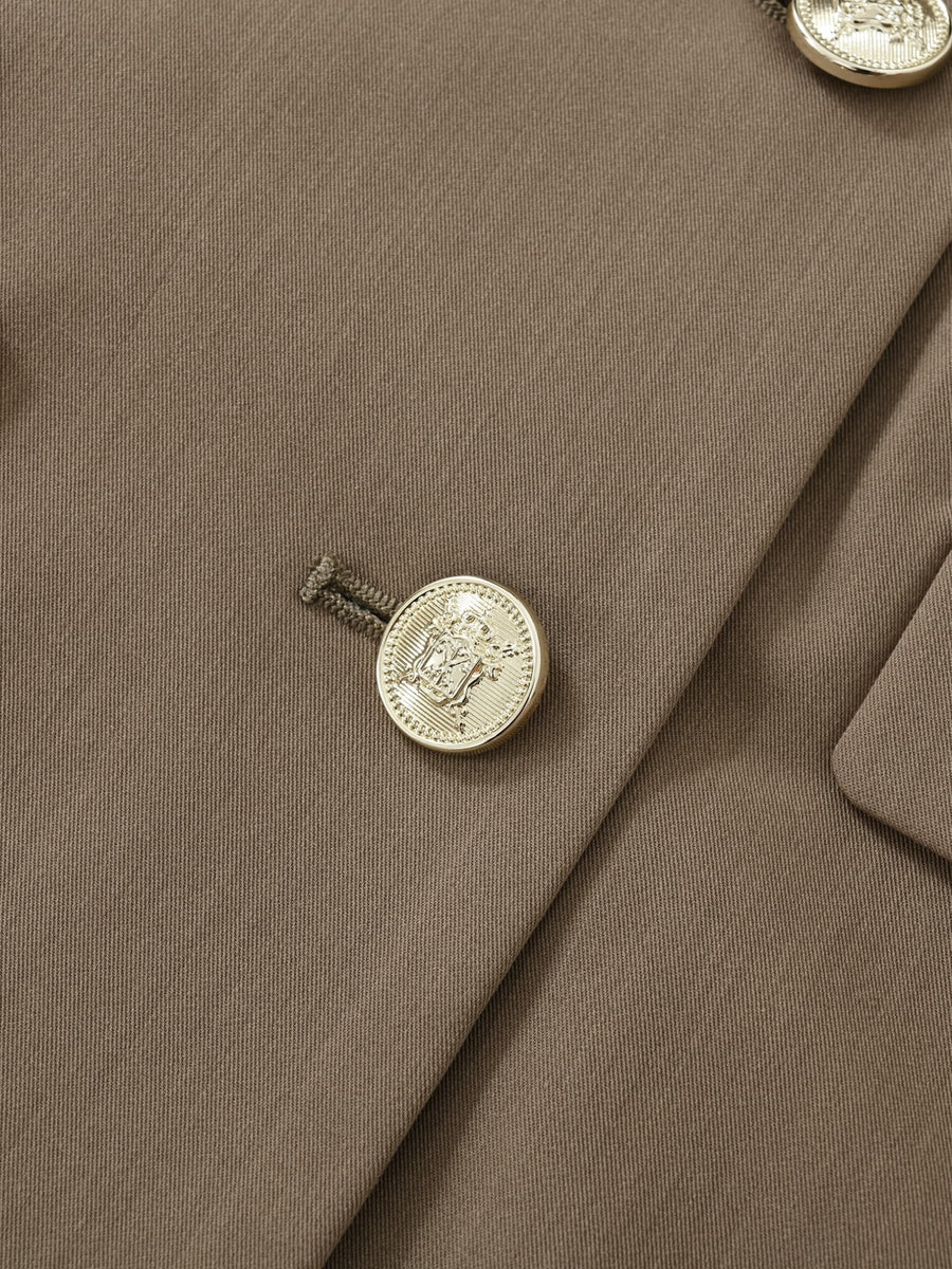 ゴールドボタンダブルジャケット　[通常]