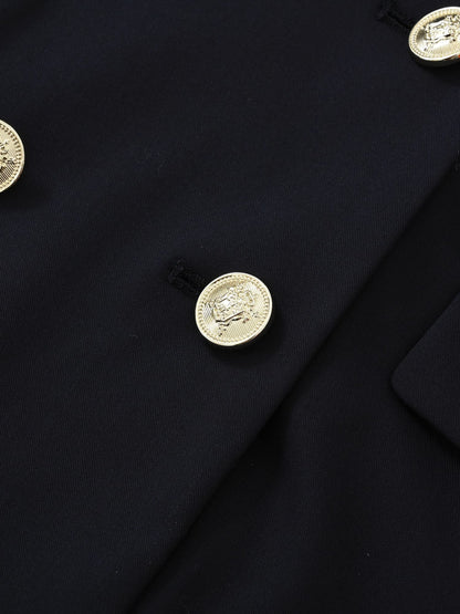 ゴールドボタンダブルジャケット　[通常]