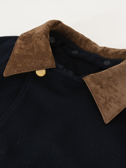 ＜sweetweb掲載＞2wayカラーゴールドボタンミドルコート　[通常]