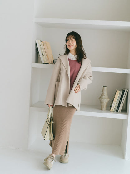 ＜sweetweb掲載＞ウールリバーミドルコート　[通常]
