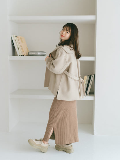 ＜sweetweb掲載＞ウールリバーミドルコート　[通常]