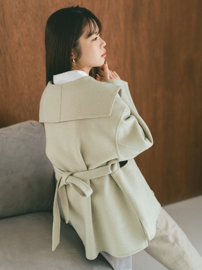 ＜sweetweb掲載＞ウールリバーミドルコート　[通常]