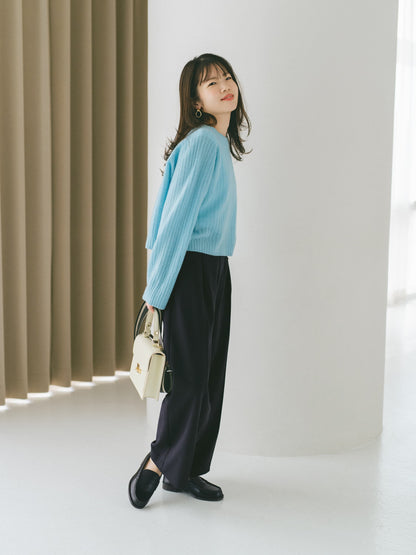 ウエストボタンマリンパンツ-short & regular　[通常]