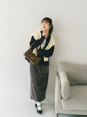 148cm | B:72 W:61 H:88 股下:68 | ワンサイズ着用 (ダークインディゴ)