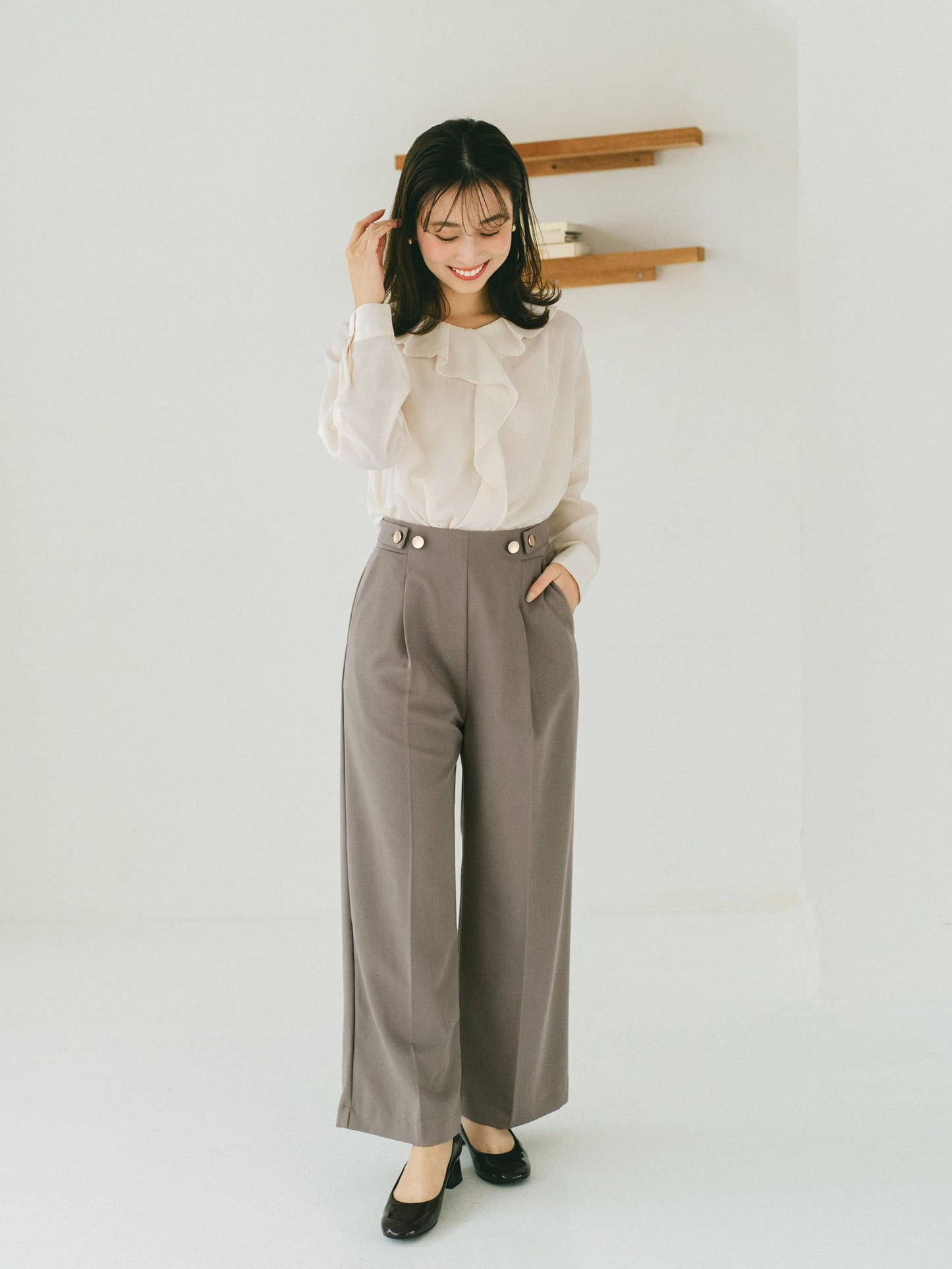 153cm | B:73 W:58 H:83 股下:64 | ワンサイズ着用