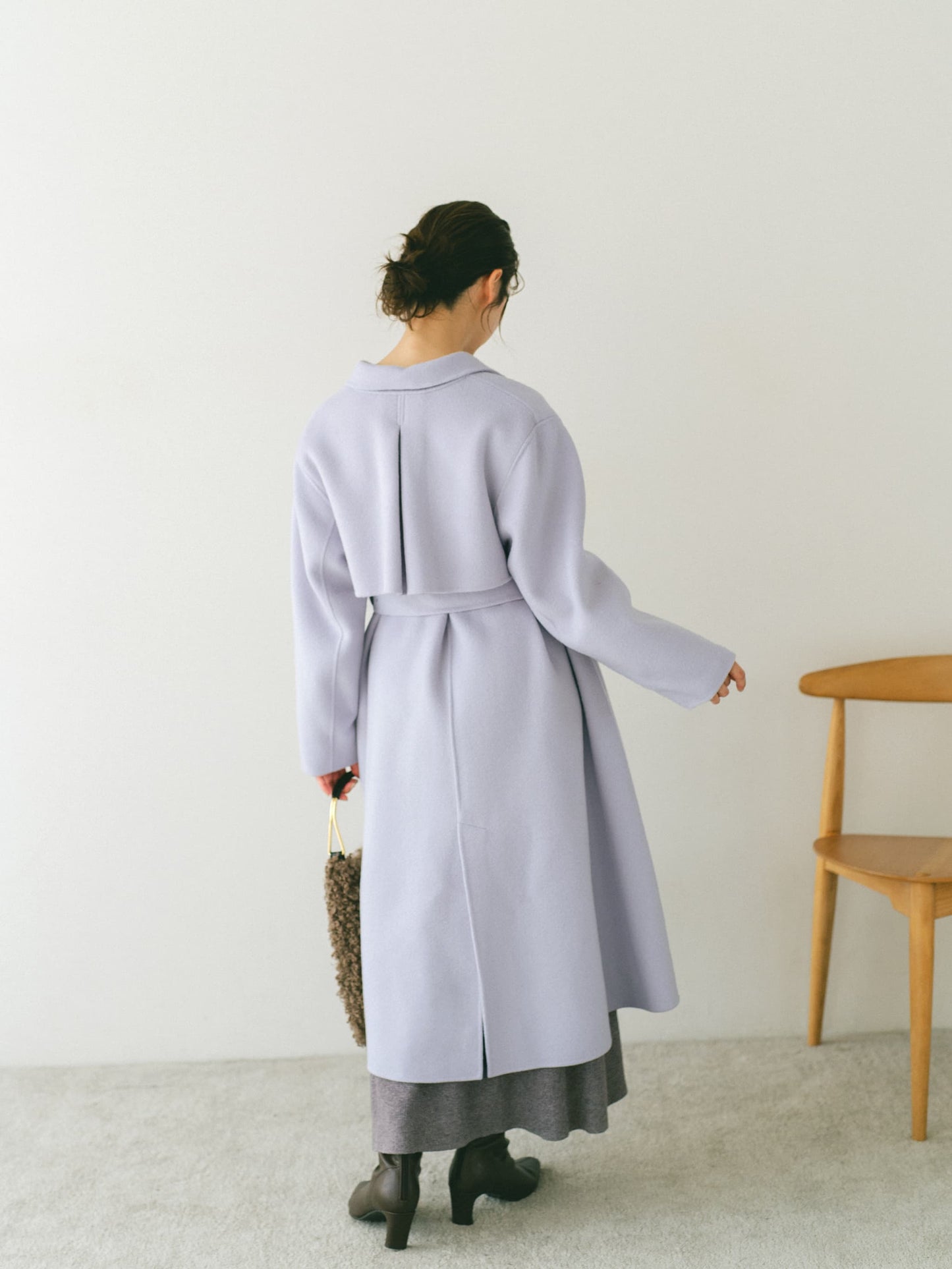 ウールリバートレンチコート-short & regular　[通常]