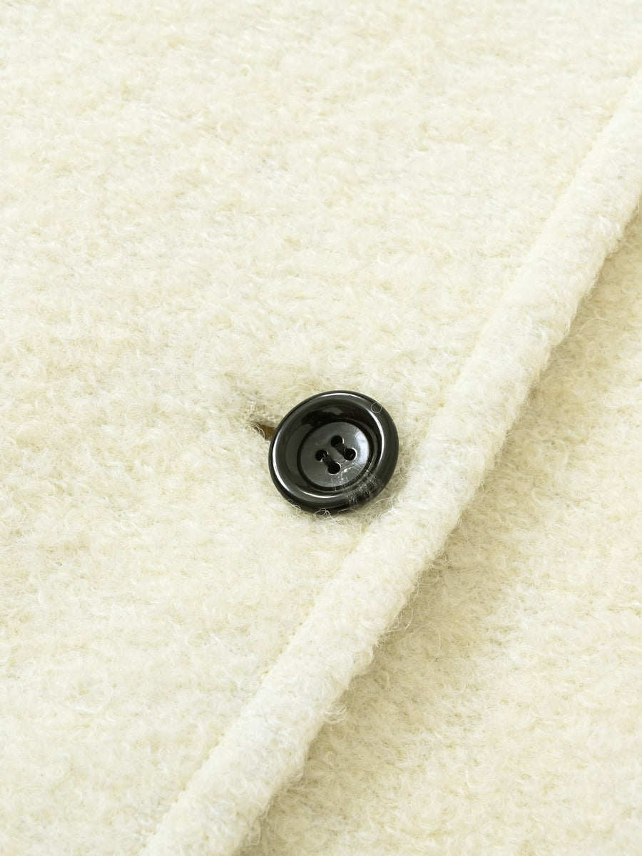 ウールループダブルコート　[通常]