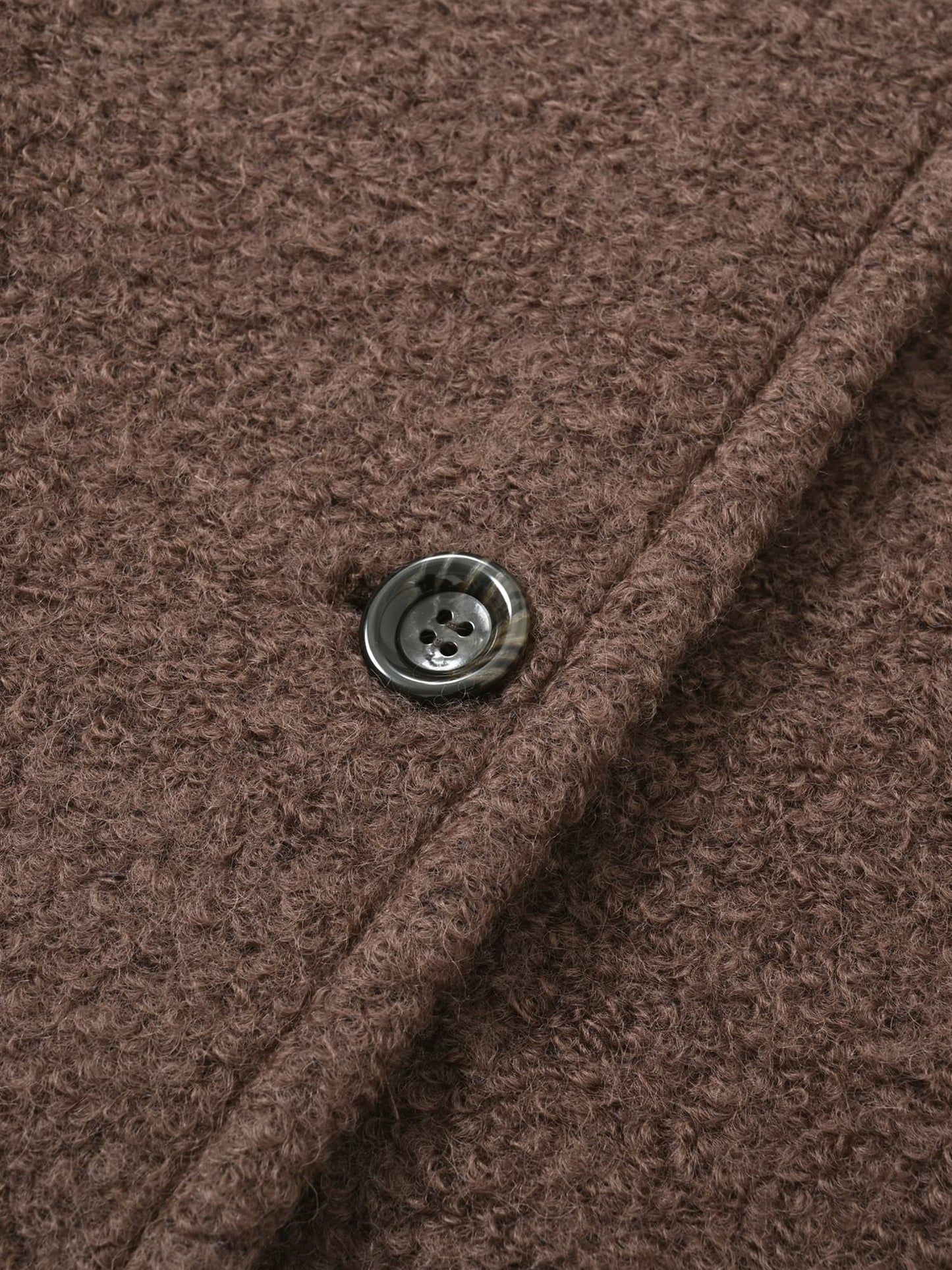 ウールループダブルコート　[通常]