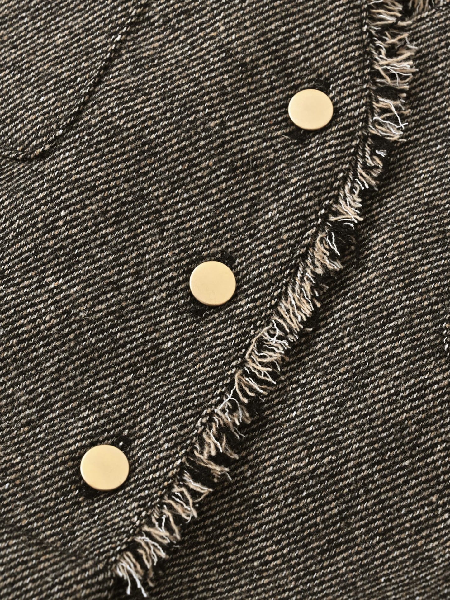 ウールツイードジャンパースカート-short & regular　[通常]