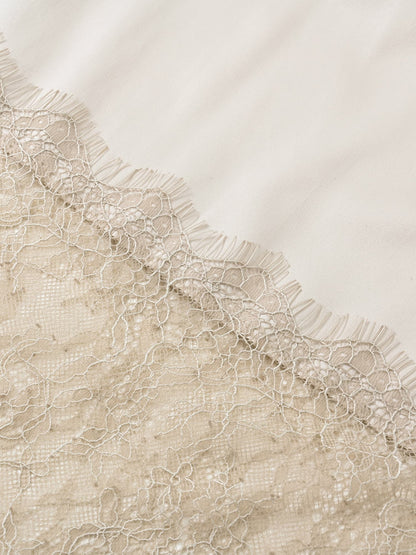 レースドッキングキャミセットワンピース　[通常]