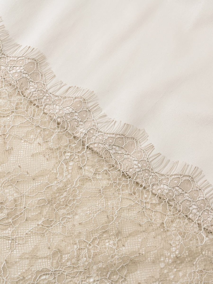 レースドッキングキャミセットワンピース　[通常]