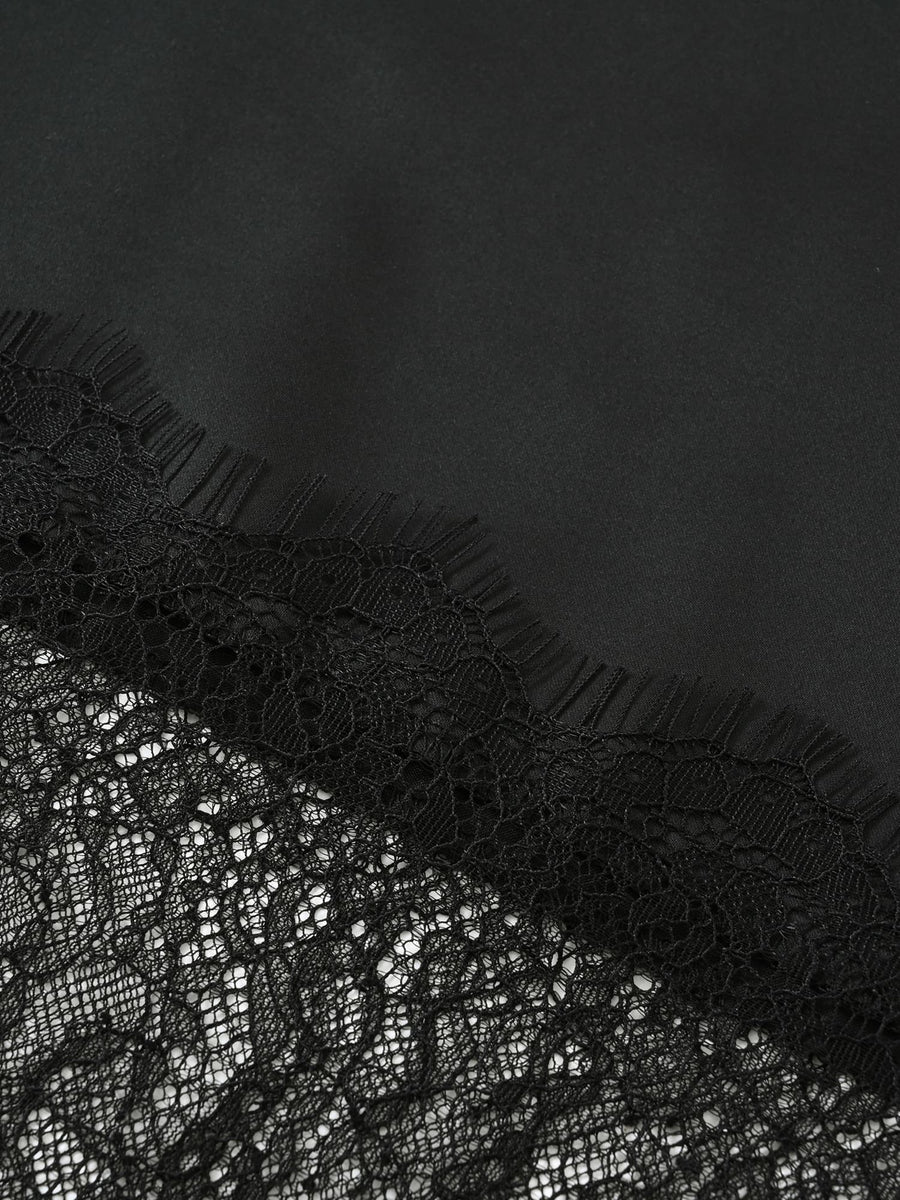 レースドッキングキャミセットワンピース　[通常]