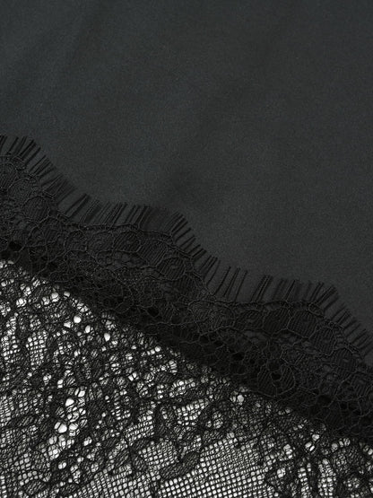 レースドッキングキャミセットワンピース　[通常]