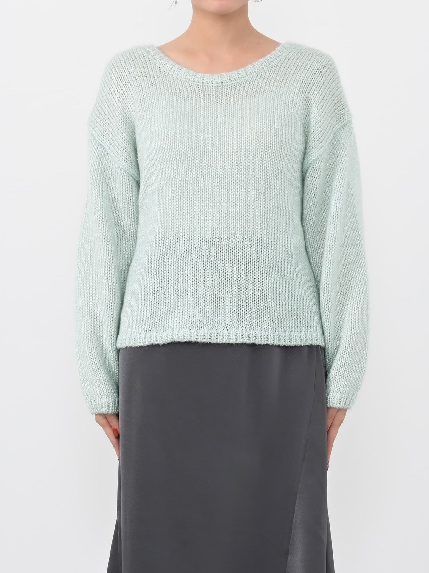 ※こちらが実物のカラーに一番お色味が近くなっております。（ミント）<br>149cm | B:77 W:60 H:83 股下:68.5 | ワンサイズ着用