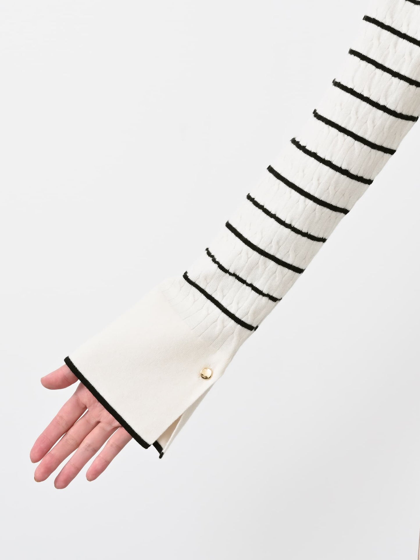 ミニケーブルリブニット　[通常]