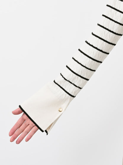 ミニケーブルリブニット　[通常]