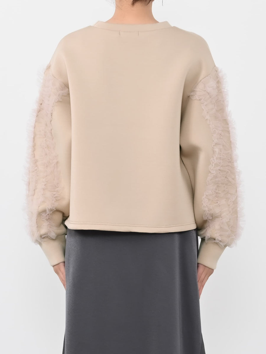 チュールスリーブダンボールトップス　[通常]