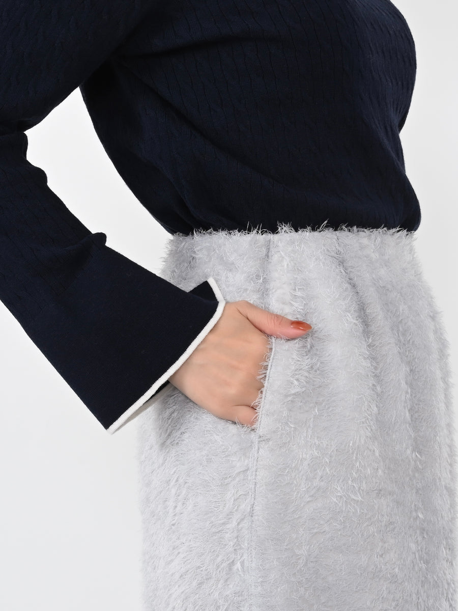 フェザージャカードIラインスカート-short & regular　[通常]