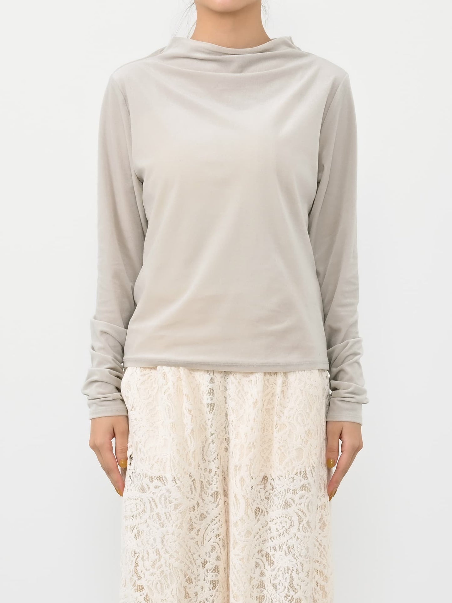 ※こちらが実物のカラーに一番お色味が近くなっております。（ライトグレー）<br>150cm | B:78 W:56 H:74 股下:69  | ワンサイズ着用