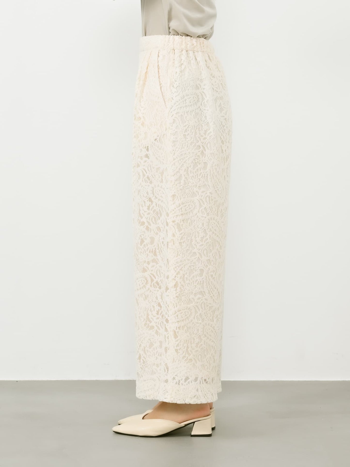 モールラッセルレースパンツ-short & regular　[通常]