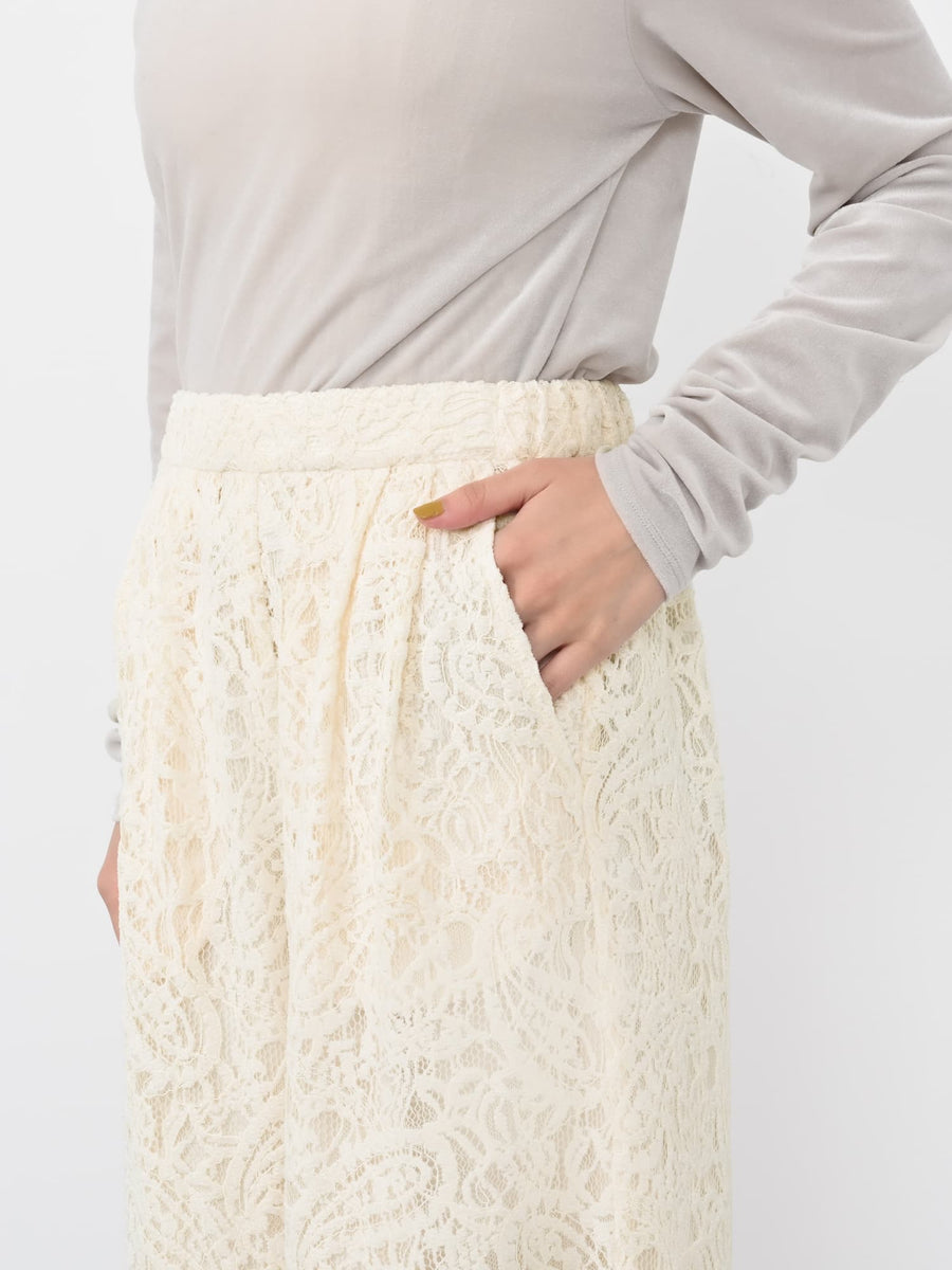 モールラッセルレースパンツ-short & regular　[通常]