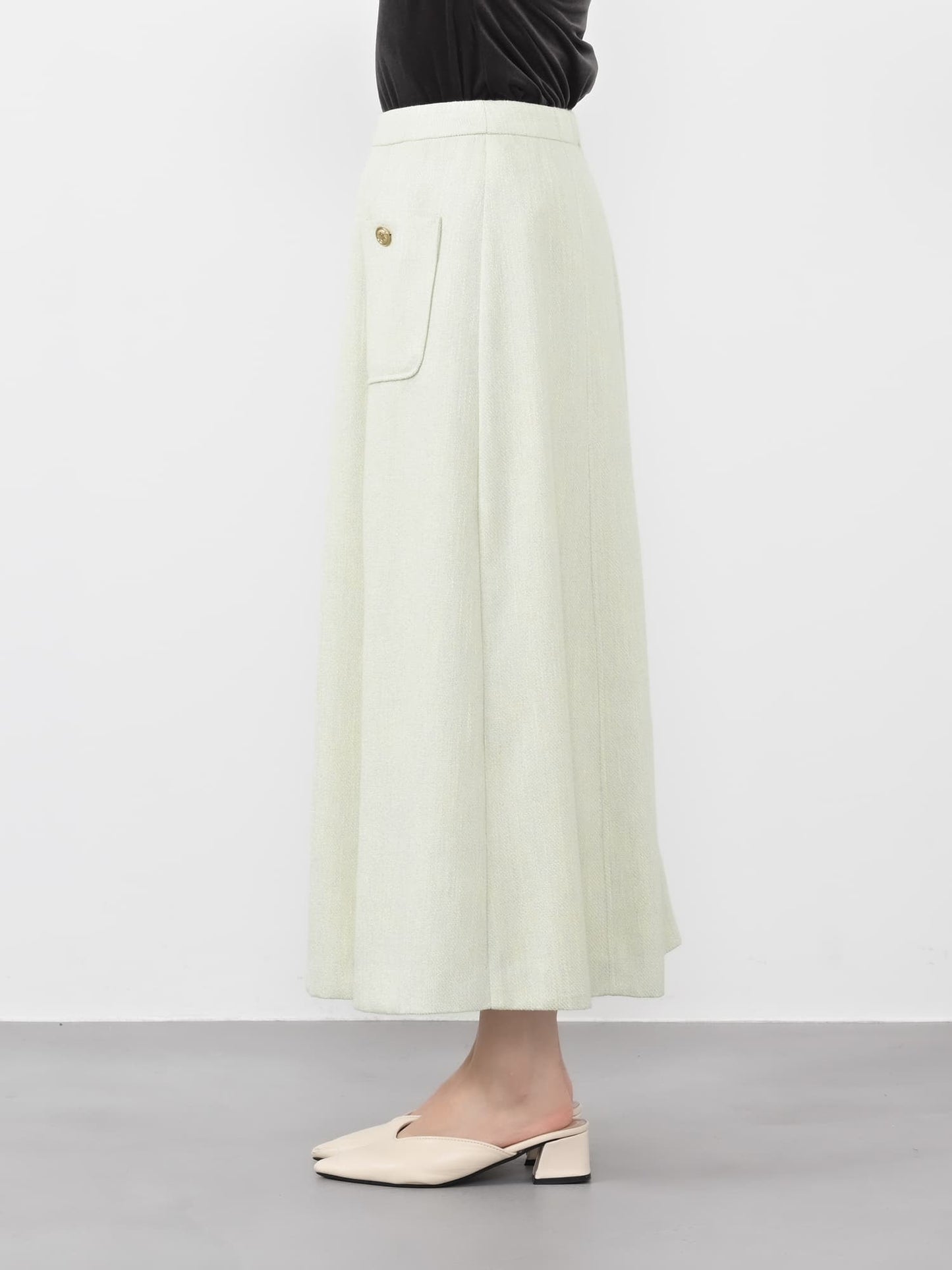 ミックスツイードスカート-short & regular　[通常]