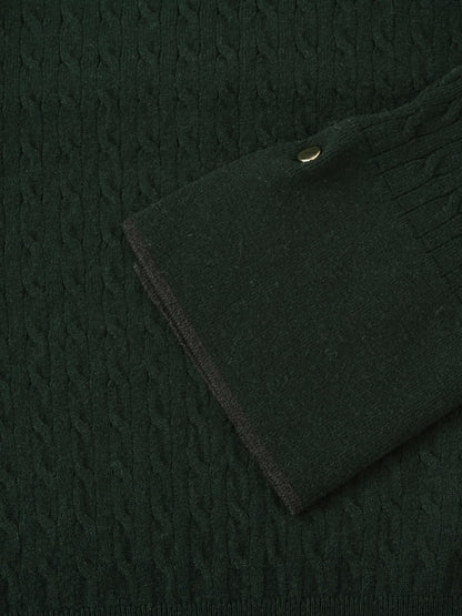 ミニケーブルリブニット　[通常]