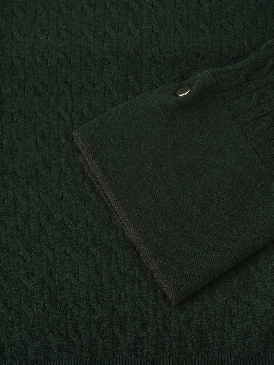 ミニケーブルリブニット　[通常]