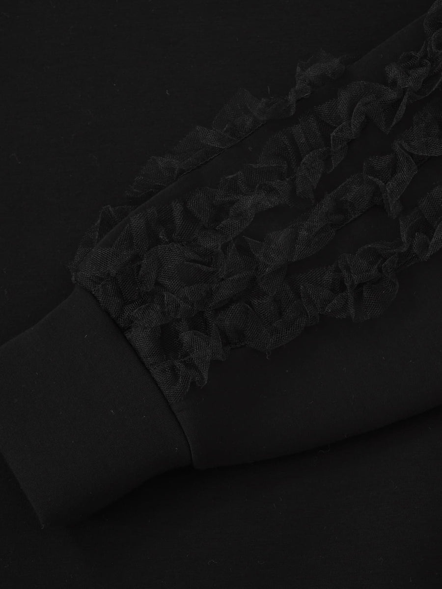 チュールスリーブダンボールトップス　[通常]